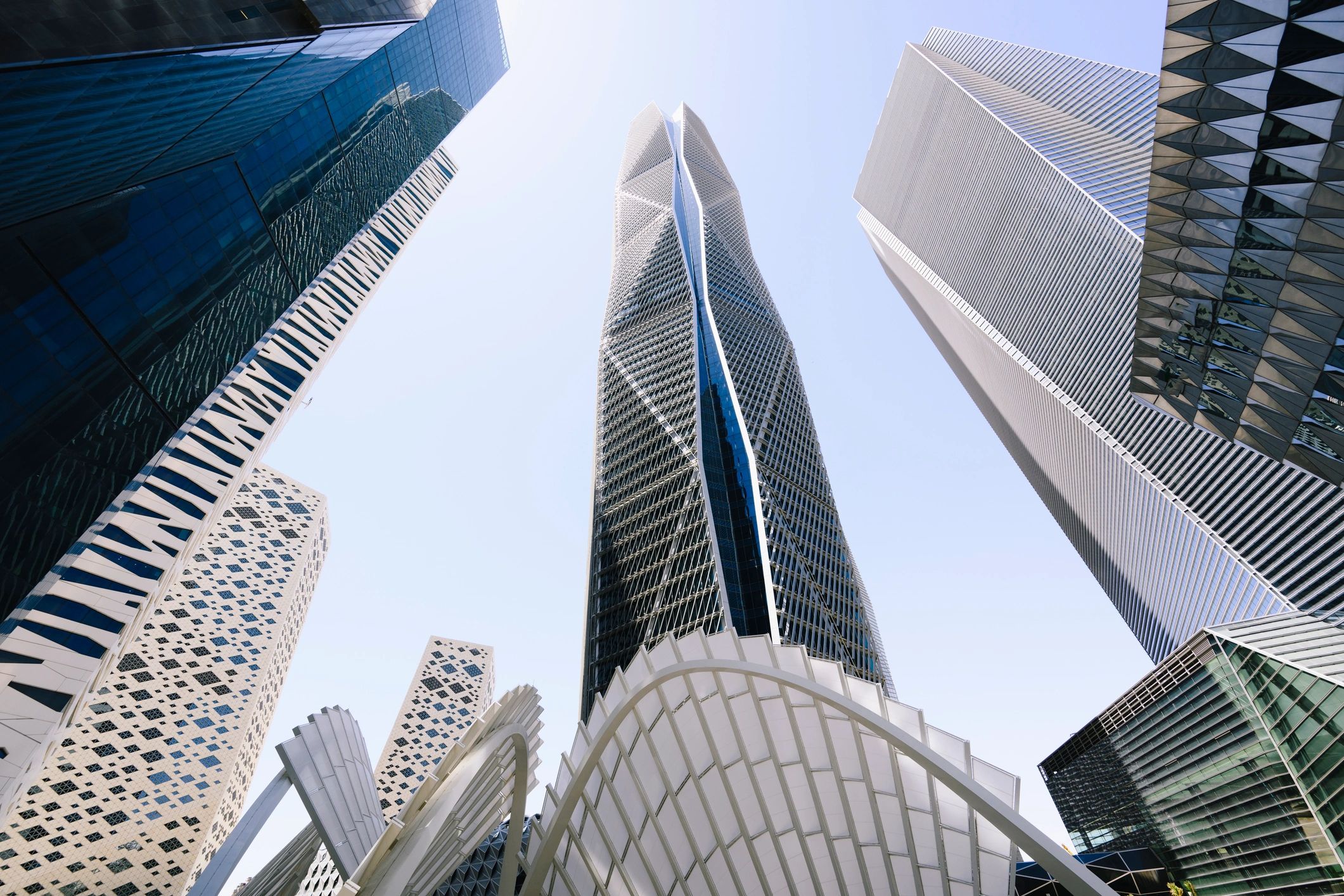 Riyadh skyline modern architecture