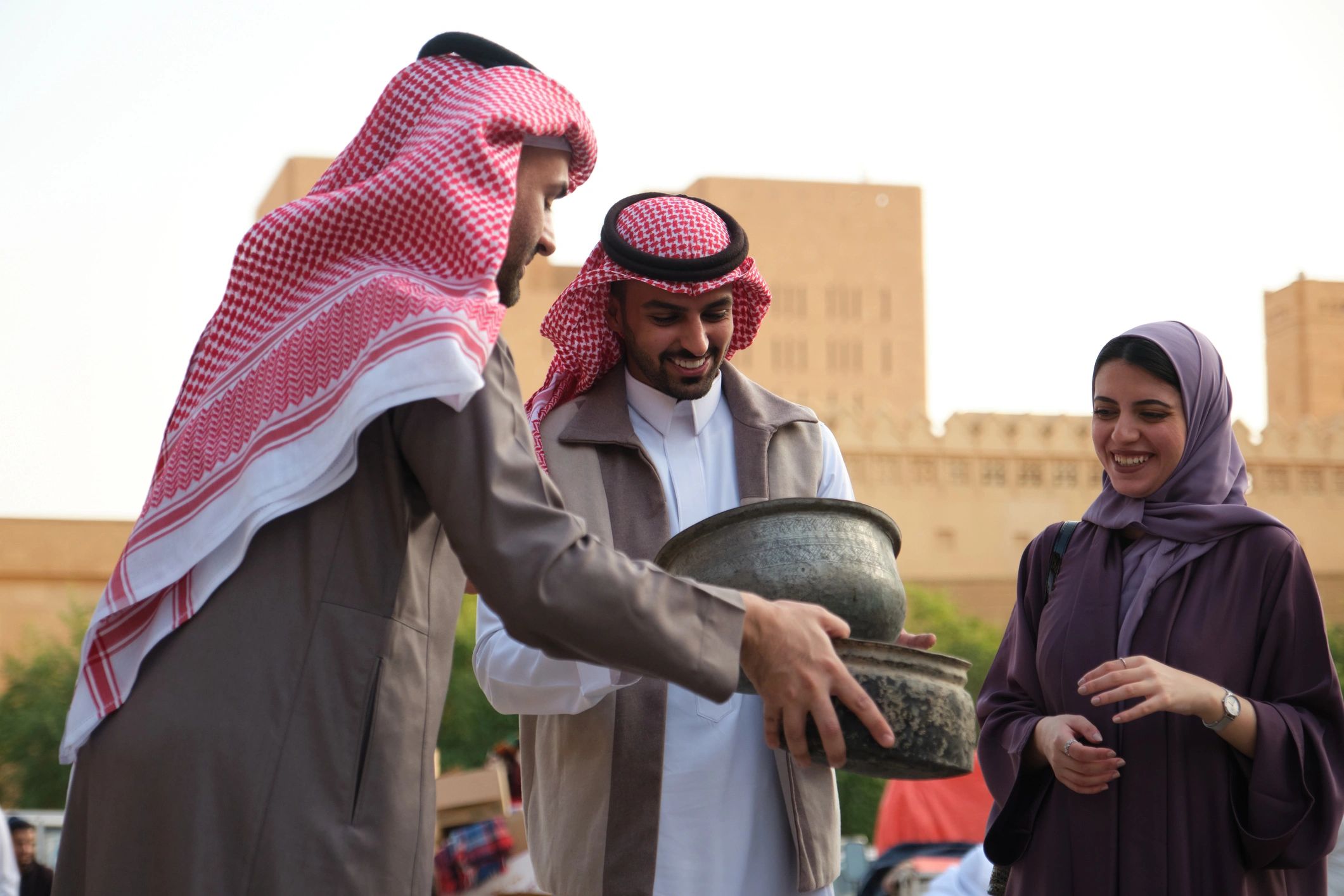 happy people in Riyadh community